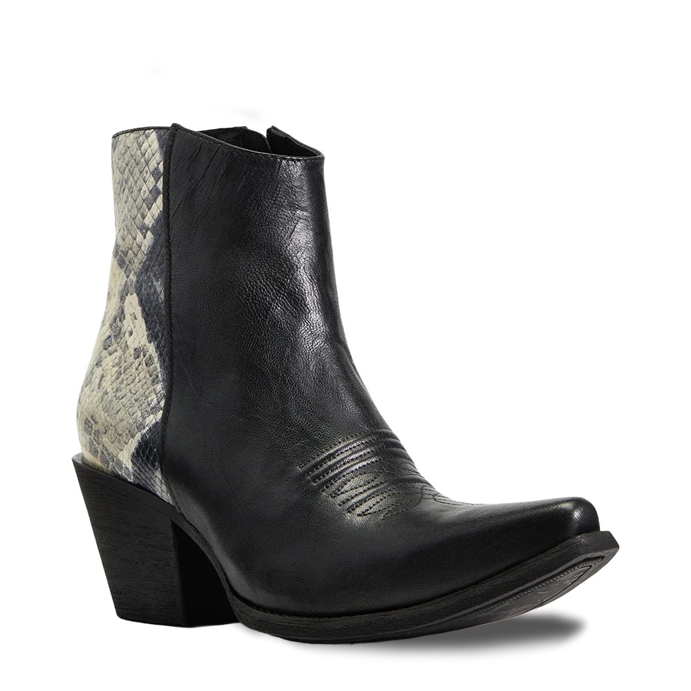 Ariat Ladies Carmelita Black Western Bootie